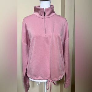 Women’s Pink Gaiam short sweatshirt size medium